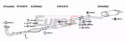 Система выпуска ОГ EuroFlo HAACC22 4001